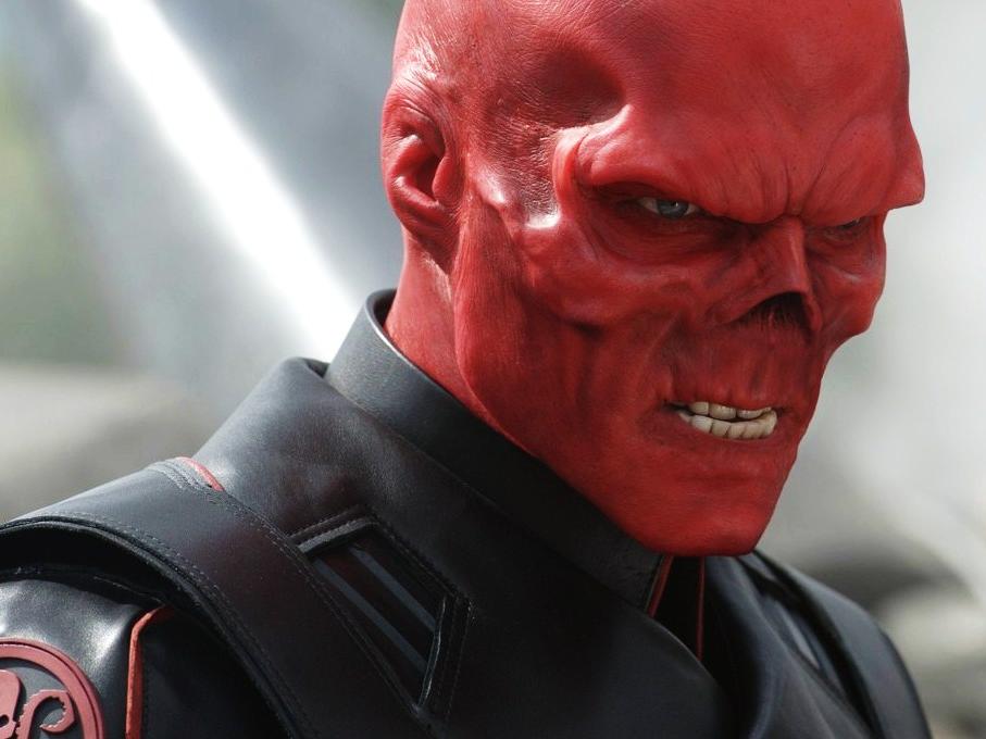 Red Skull is the villain in "Captain America: The First Avenger," and he's interested in one of the Infinity Stones. Red Skull is the villain in "Captain America: The First Avenger," and he's interested in one of the Infinity Stones.