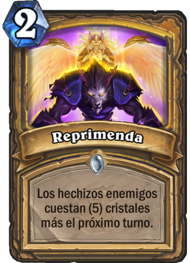 Reprimenda Hearthstone hearthstone