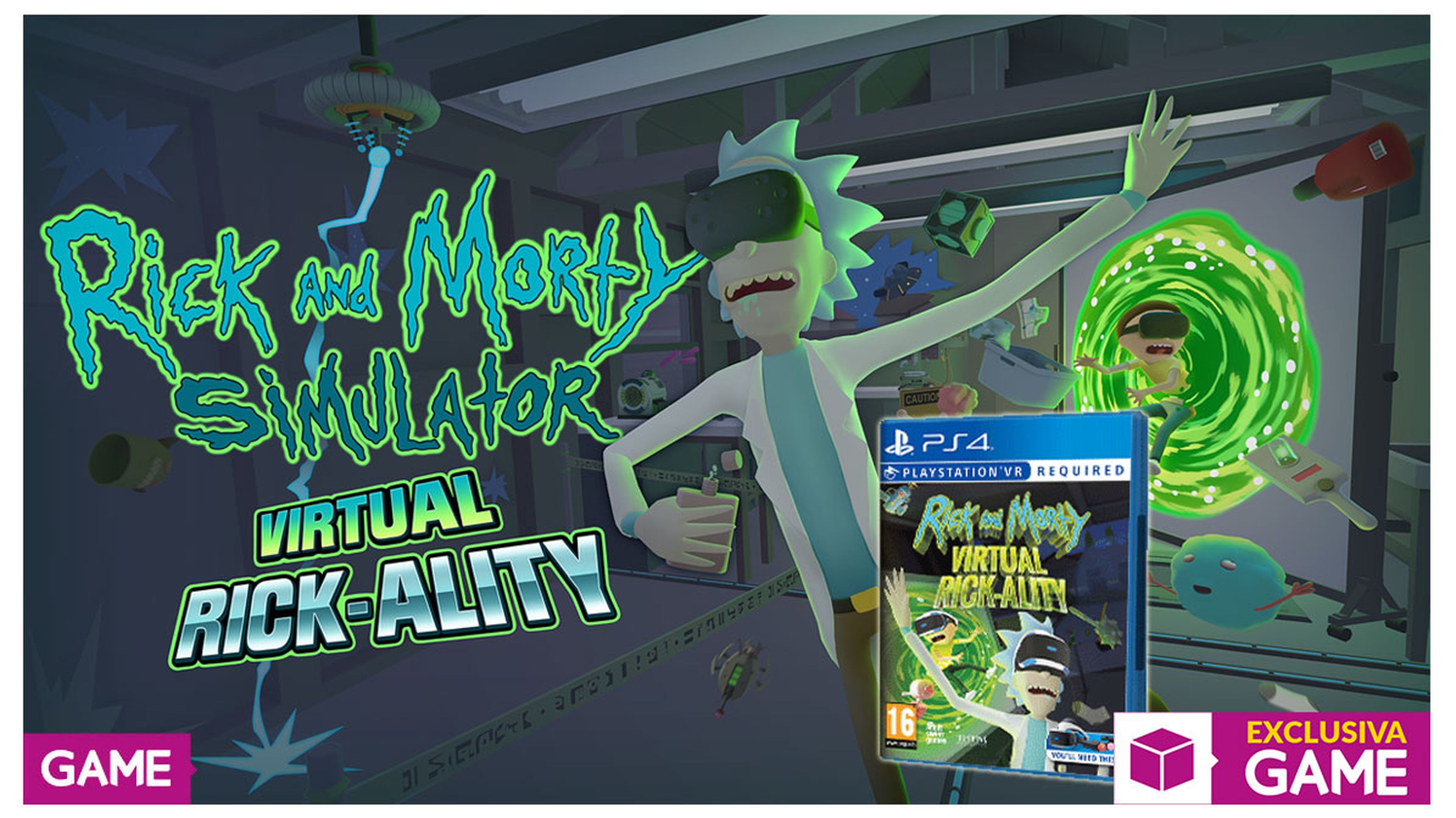 Rick And Morty: Virtual Rick-ality en GAME