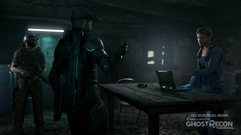 Sam Fisher en Ghost Recon Wildlands Sam Fisher en Ghost Recon Wildlands