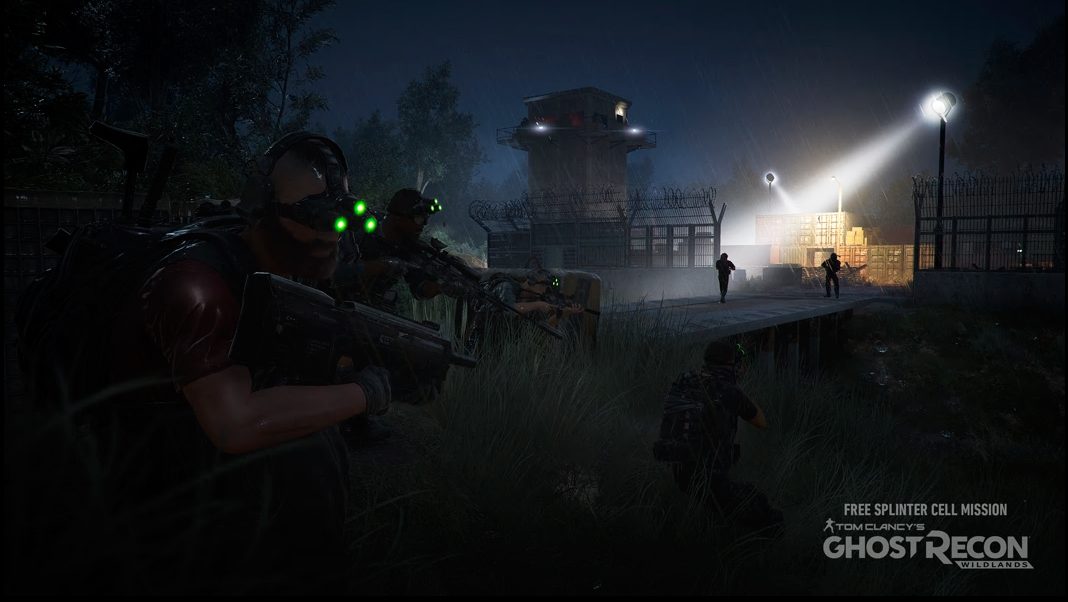 Sam Fisher en Ghost Recon Wildlands Sam Fisher en Ghost Recon Wildlands