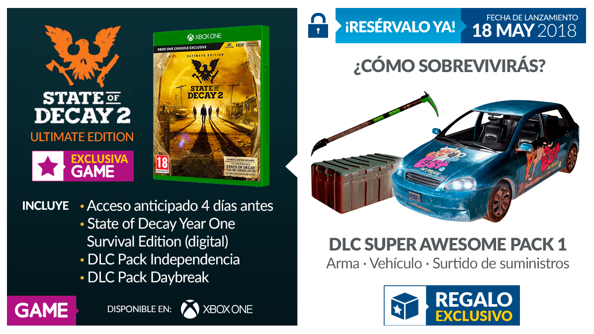 State of Decay 2 Ultimate Edition en GAME State of Decay 2 Ultimate Edition en GAME