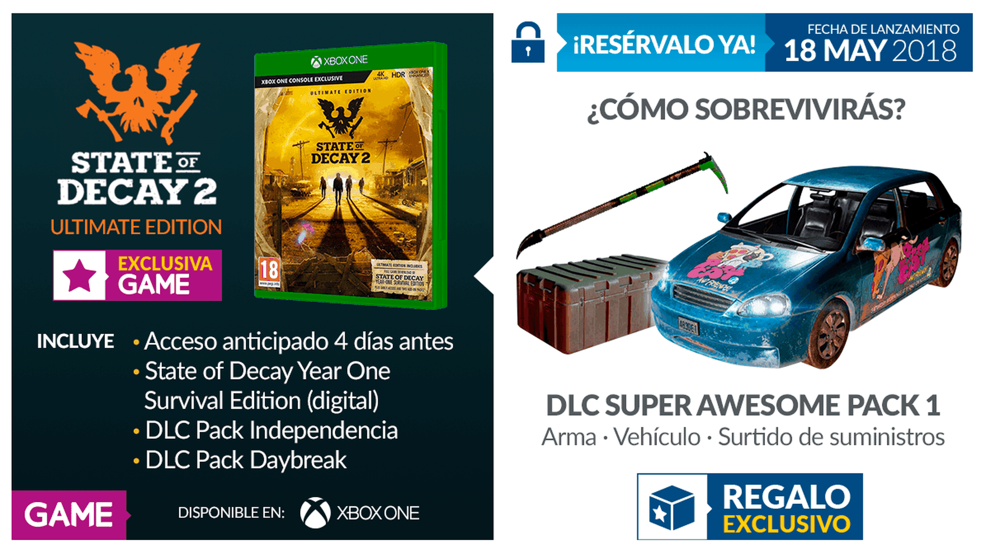State of Decay 2 Ultimate Edition en GAME