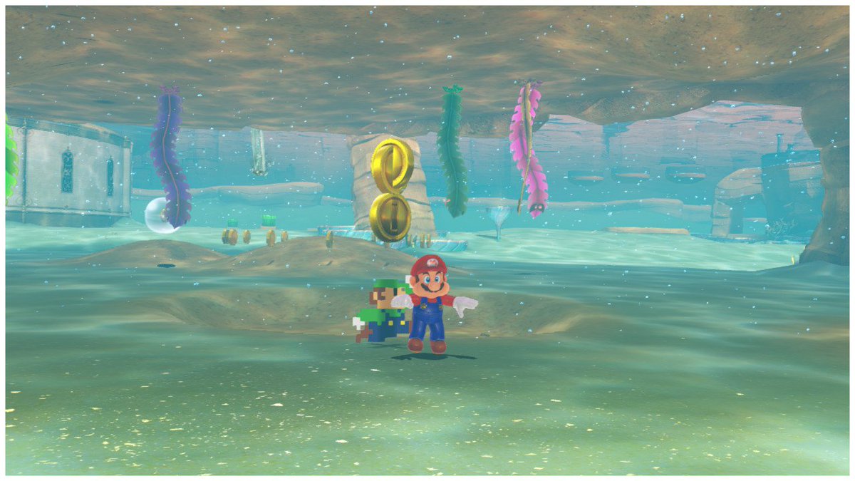 Super Mario Odyssey pistas artísticas Super Mario Odyssey pistas artísticas