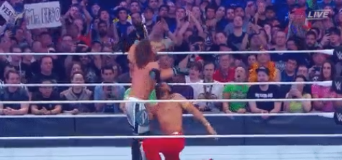 WWE WrestleMania 34 - Campeonato Mundial Pesado WWE - AJ Styles vs. Shinsuke Nakamura WWE WrestleMania 34 - Campeonato Mundial Pesado WWE - AJ Styles vs. Shinsuke Nakamura