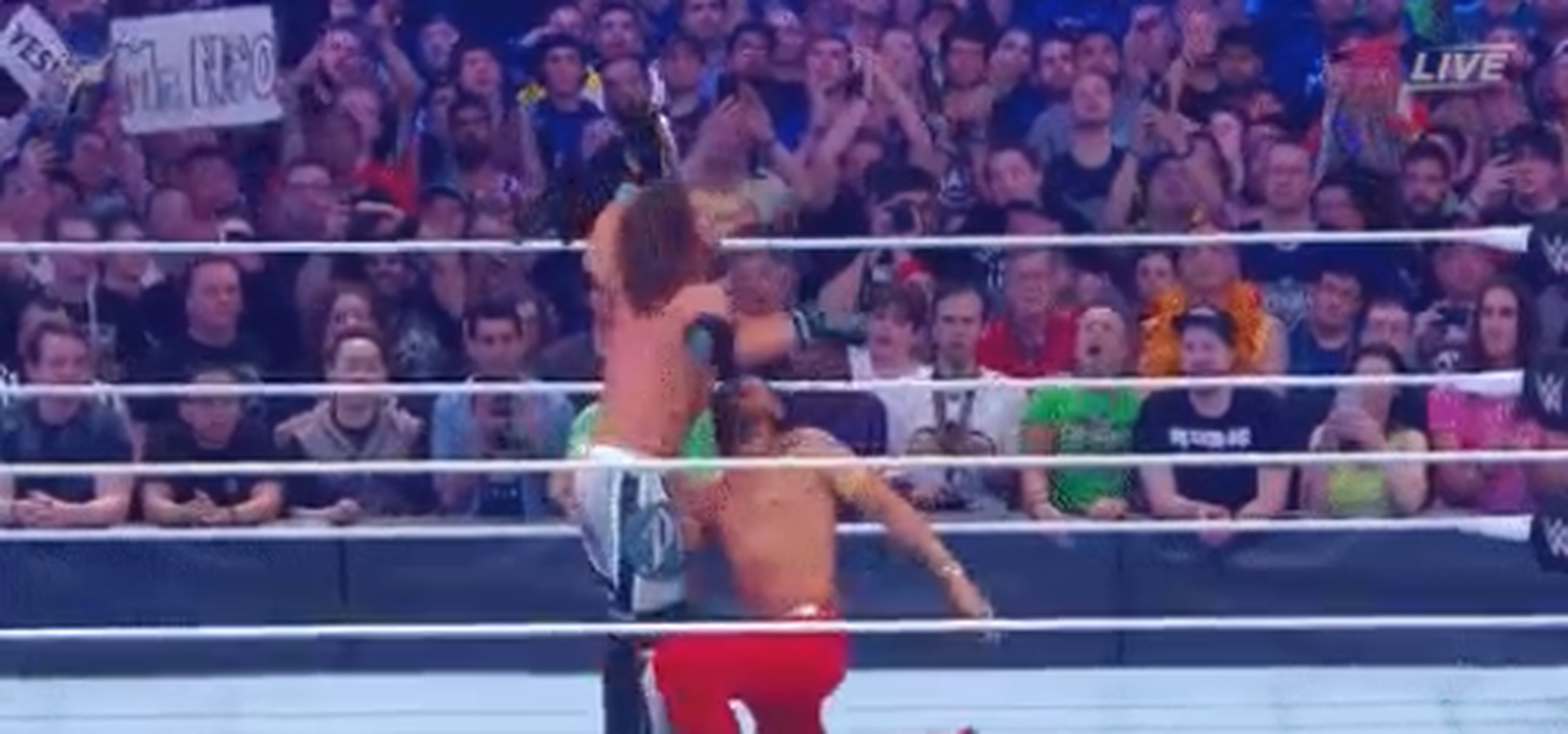 WWE WrestleMania 34 - Campeonato Mundial Pesado WWE - AJ Styles vs. Shinsuke Nakamura