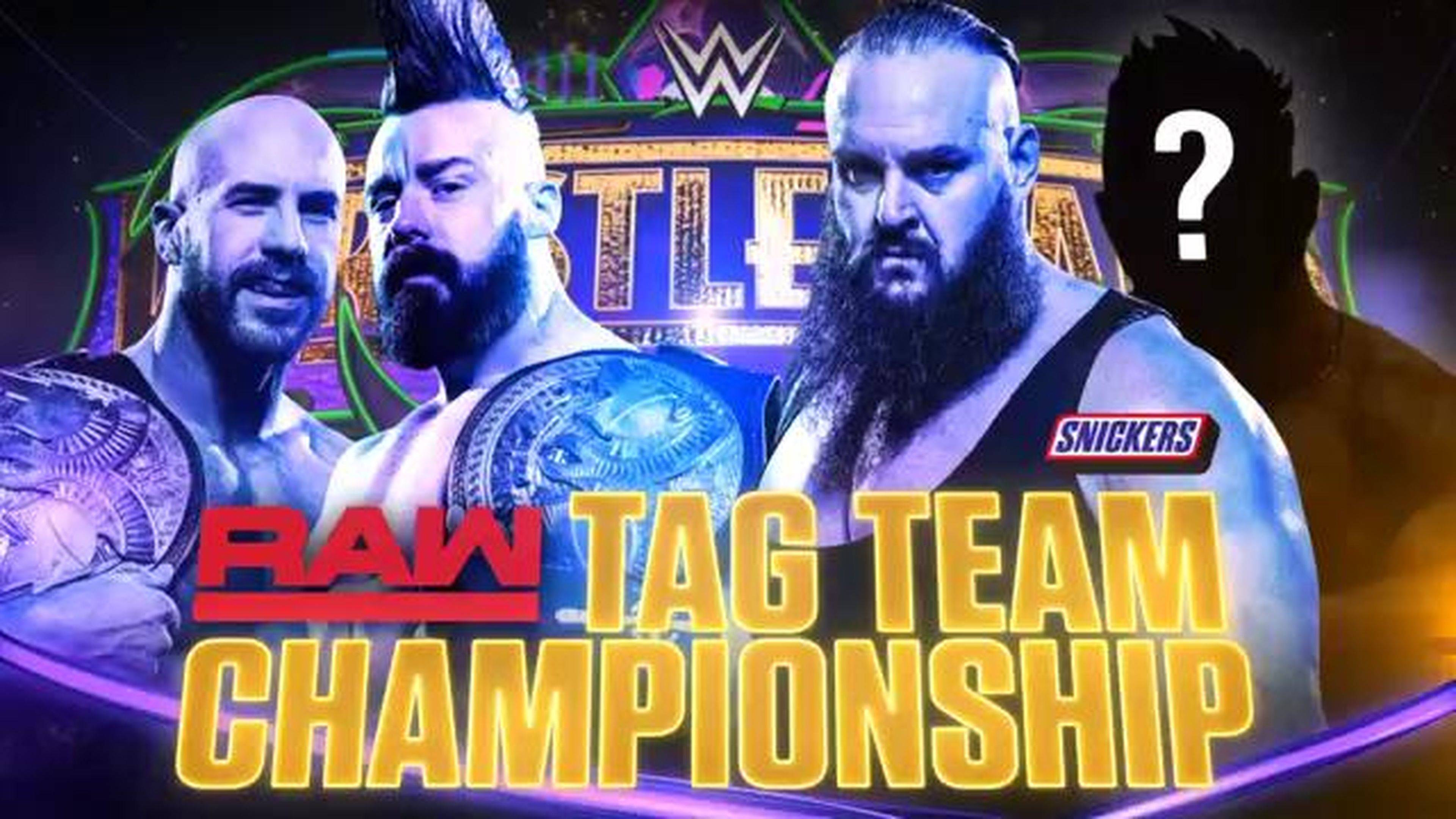 WWE WrestleMania 34 - Camponato por Equipos de Raw - The Bar vs. Braun Strowman