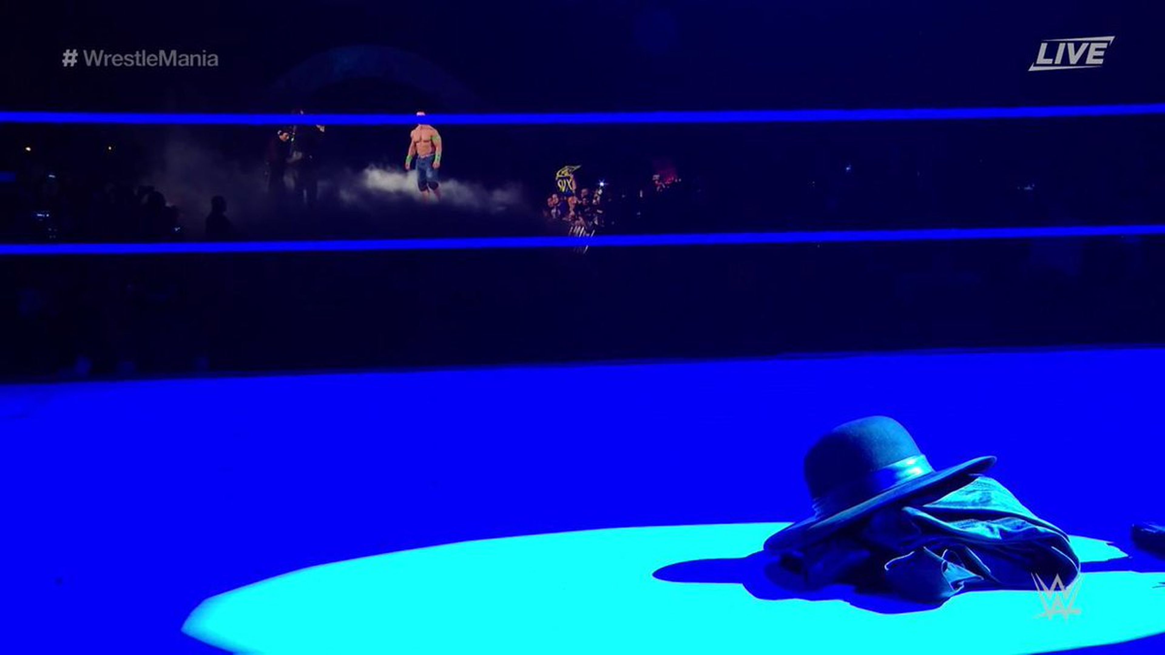 WWE WrestleMania 34 - John Cena vs. El Enterrador