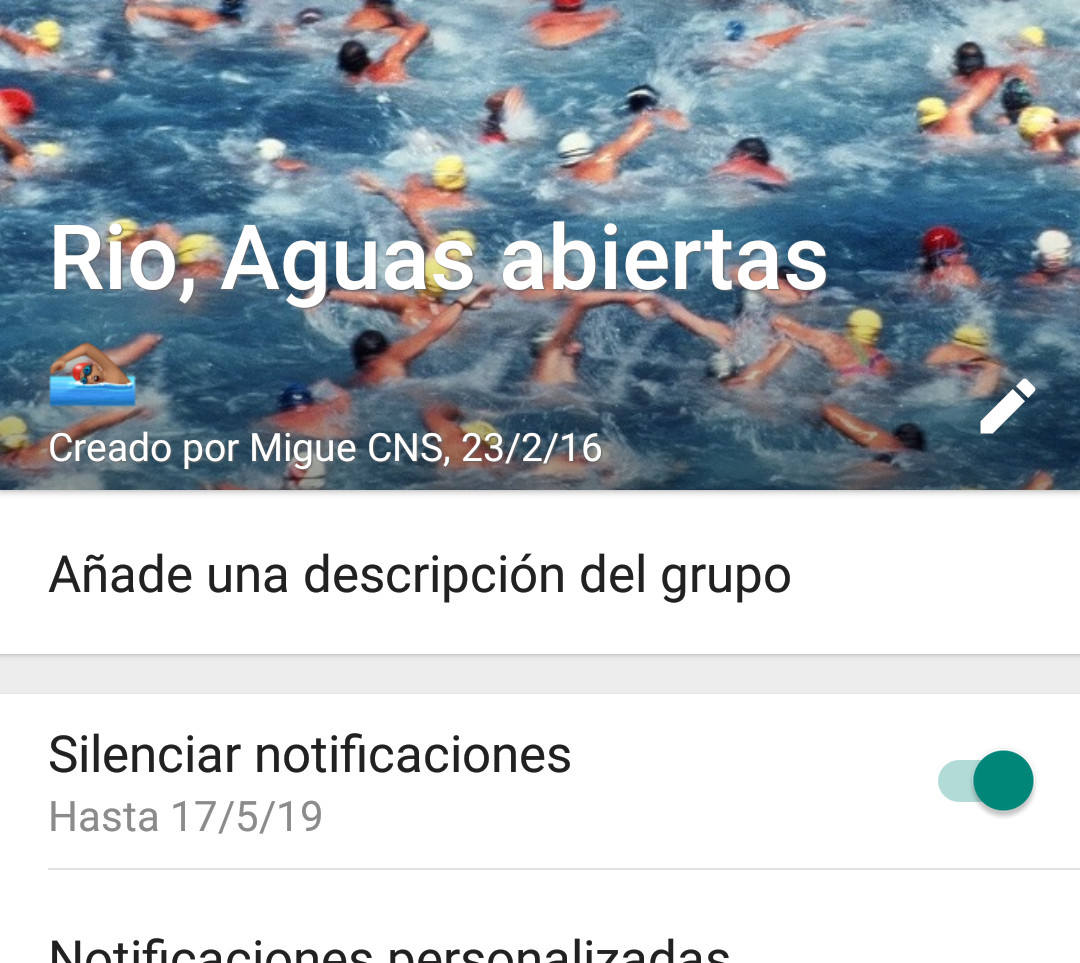 Actualización grupos de WhatsApp Actualización grupos de WhatsApp