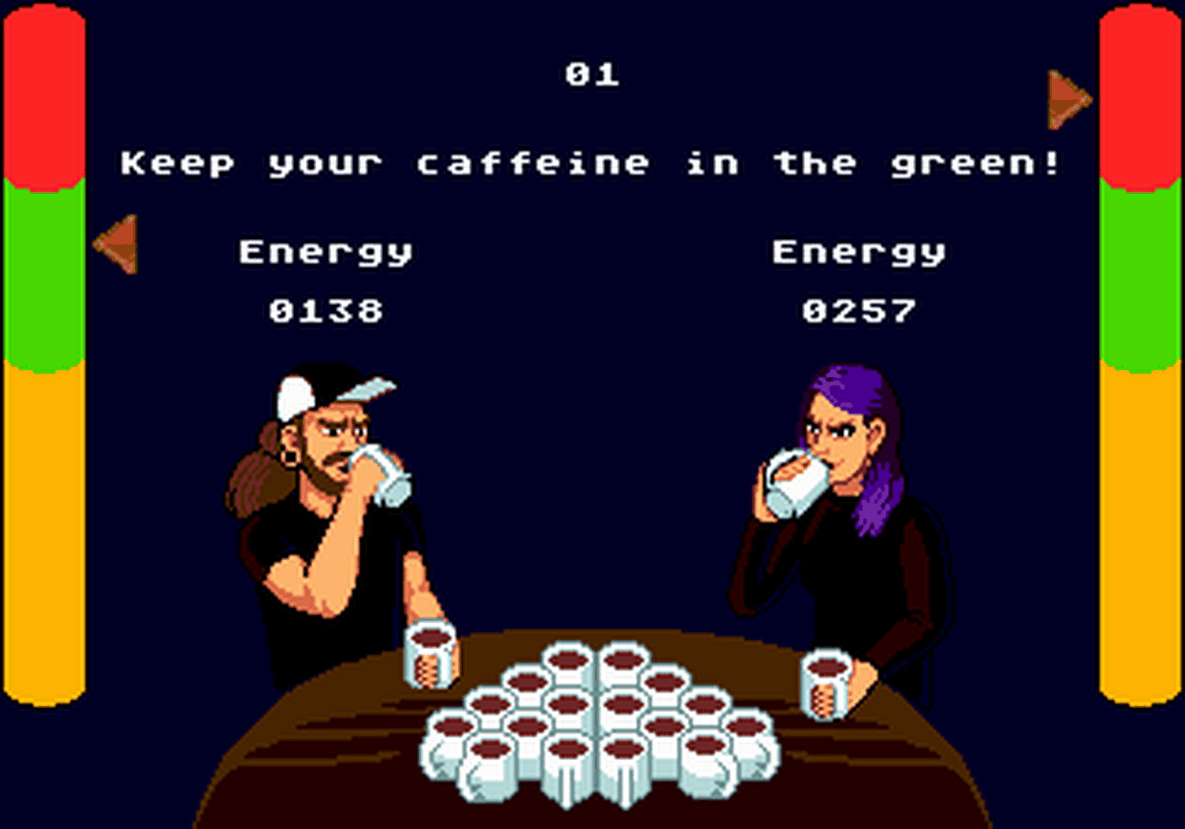 Coffee Crisis en Mega Drive