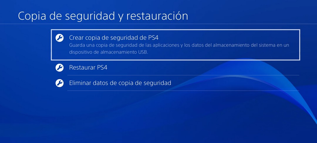 Cómo hacer una copia de seguridad del disco duro de PS4 Tutorial PS4