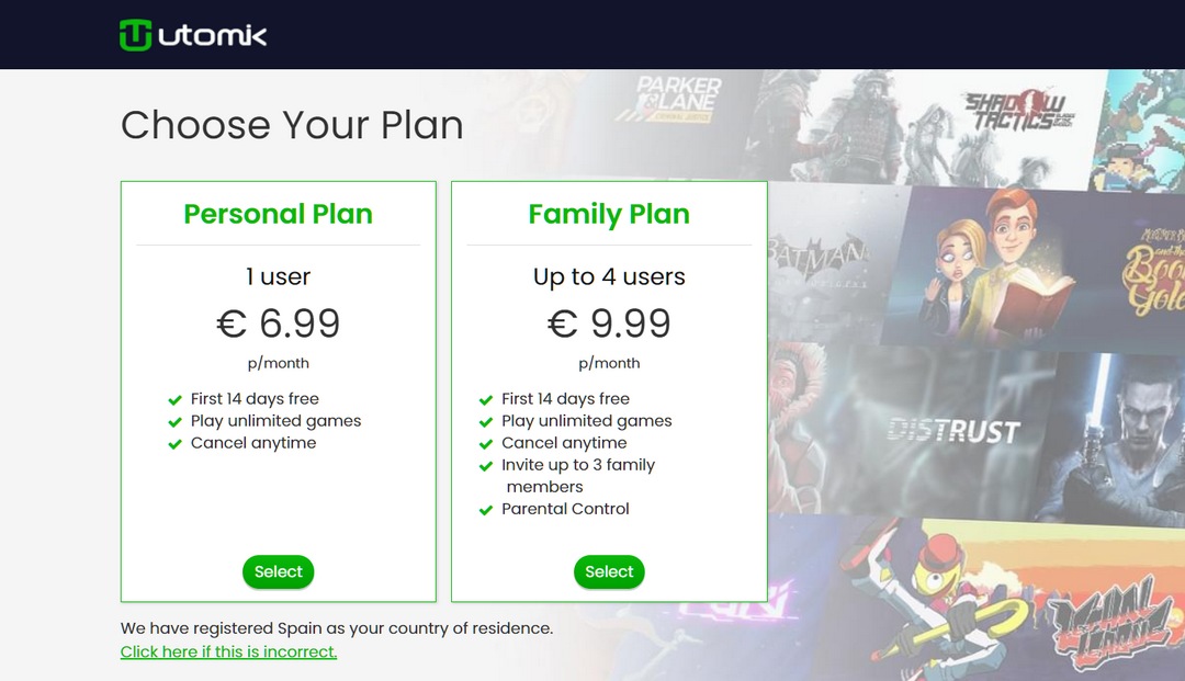 Cómo jugar a 800 juegos de PC gratis con Utomik Utomik