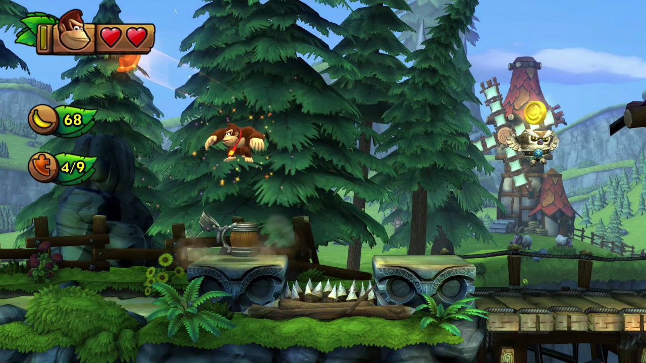 Donkey Kong Tropical Freeze secretos mundo 2 tropical freeze