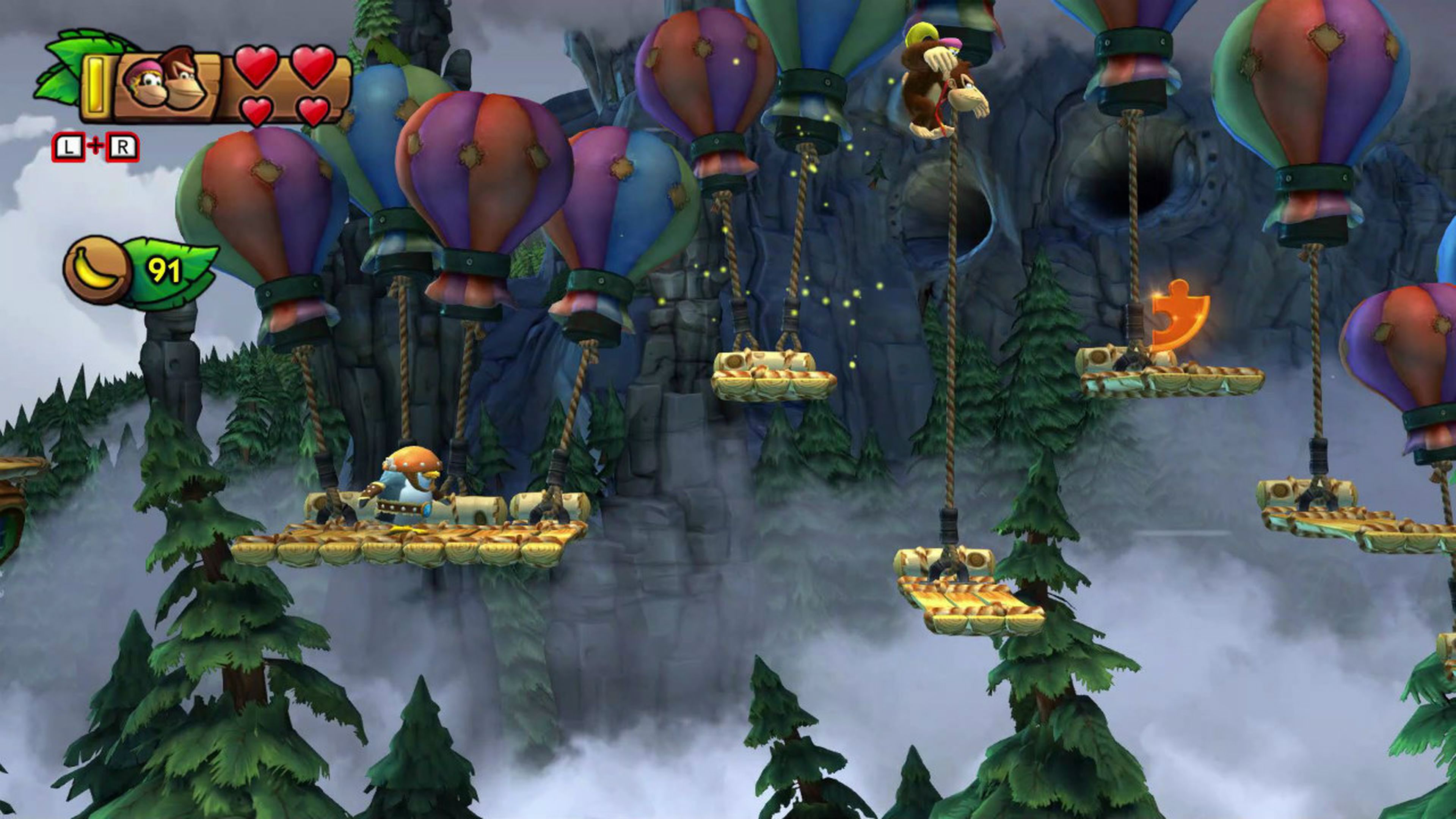 Donkey Kong Tropical Freeze secretos mundo 2
