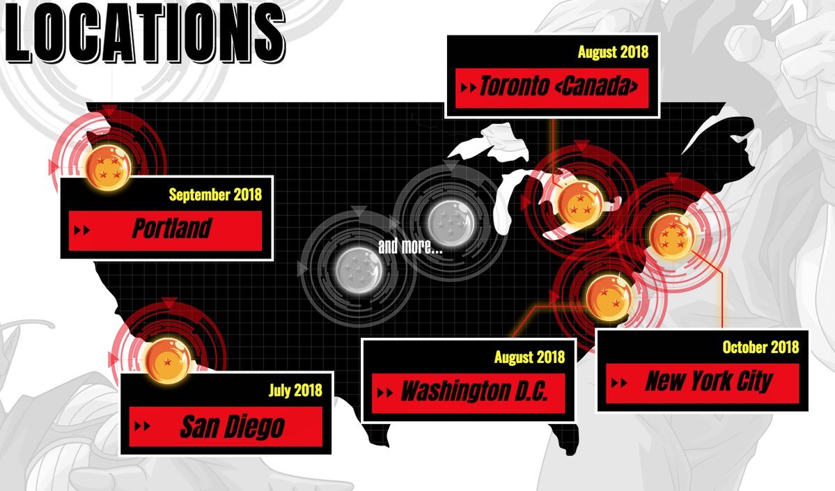 Dragon Ball Tour 2018 Dragon Ball Tour 2018