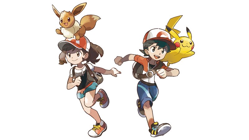 Entrenadores de Pokémon: Let's Go, Pikachu! y Pokémon: Let's Go, Eevee! Pokémon: Let's Go, Pikachu! Pokémon: Let's Go, Eevee! Switch entrenadores