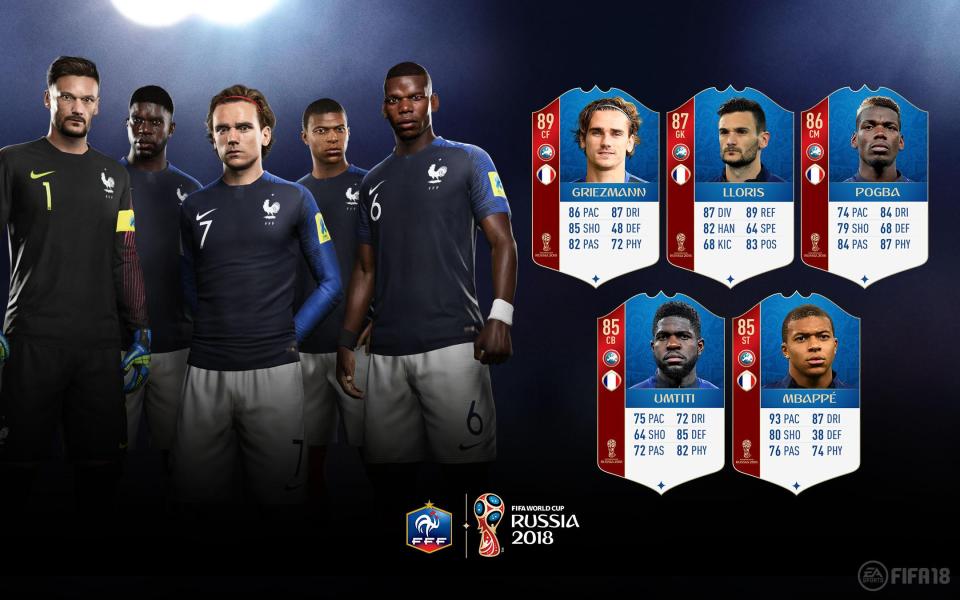 FIFA 18 World Cup - Francia FIFA 18 World Cup - Francia