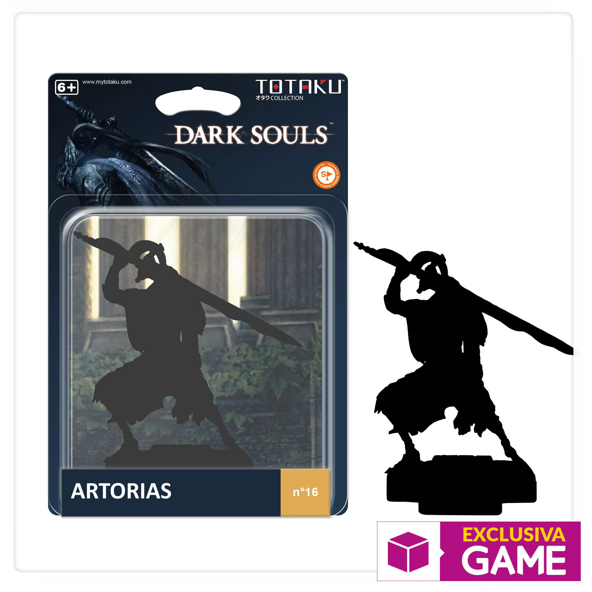 Figura Totaku Collection Dark Souls - Artorias Figura Totaku Collection Dark Souls - Artorias