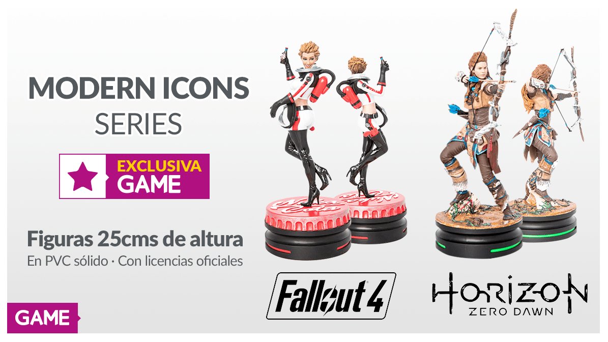 Figuras de Fallout y Horizon en GAME Figuras de Fallout y Horizon en GAME