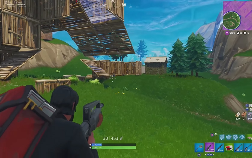 Fusil de asalto de ráfagas Fortnite fusil de asalto, fortnite