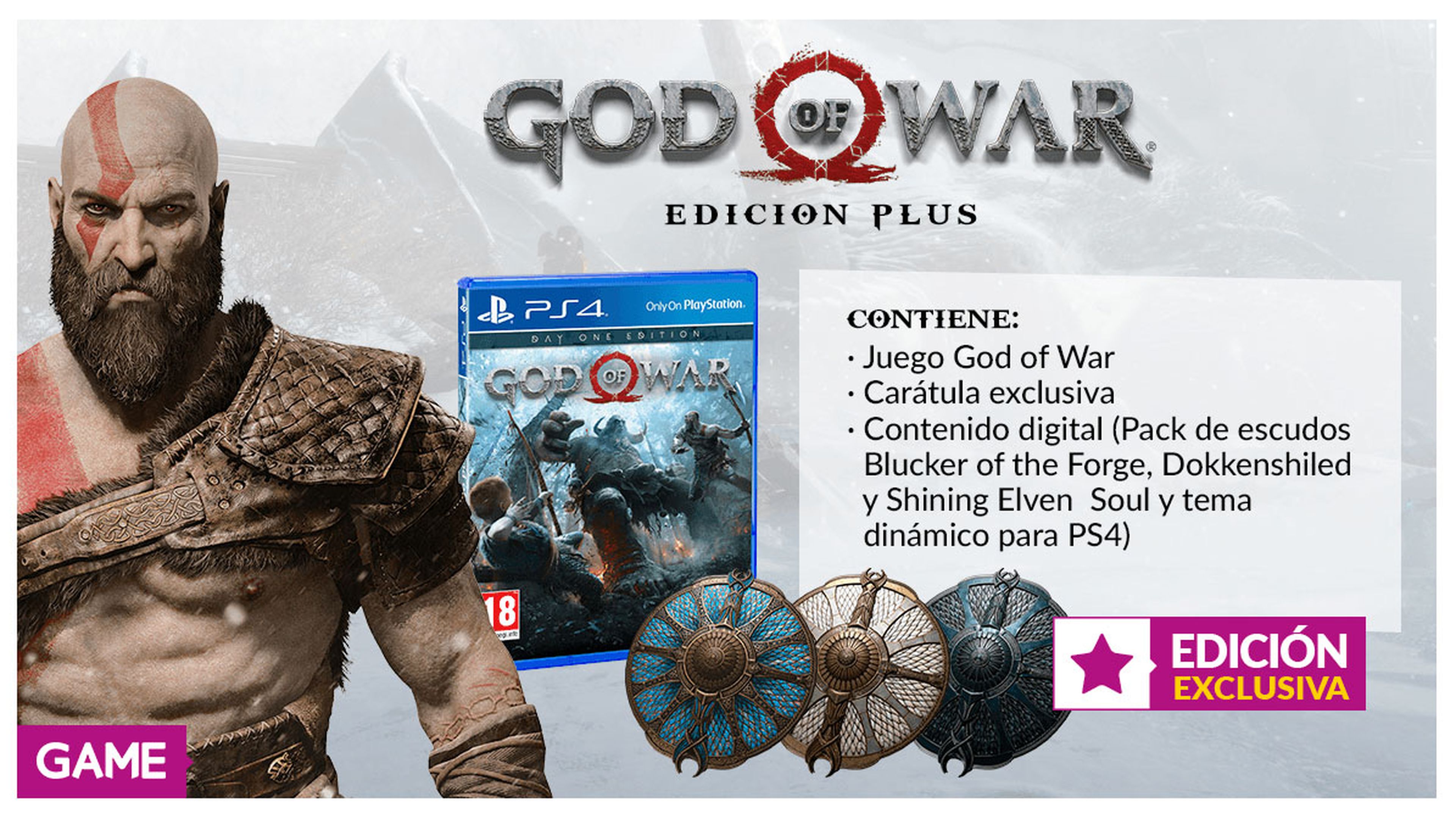 GAME God of War Edición Plus