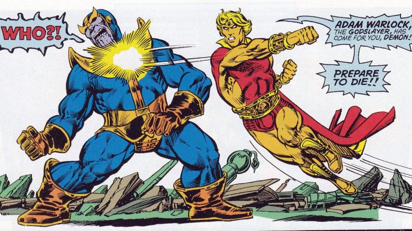 Adam Warlock Heroes y villanos que han podido derrotar a Thanos en los cómics