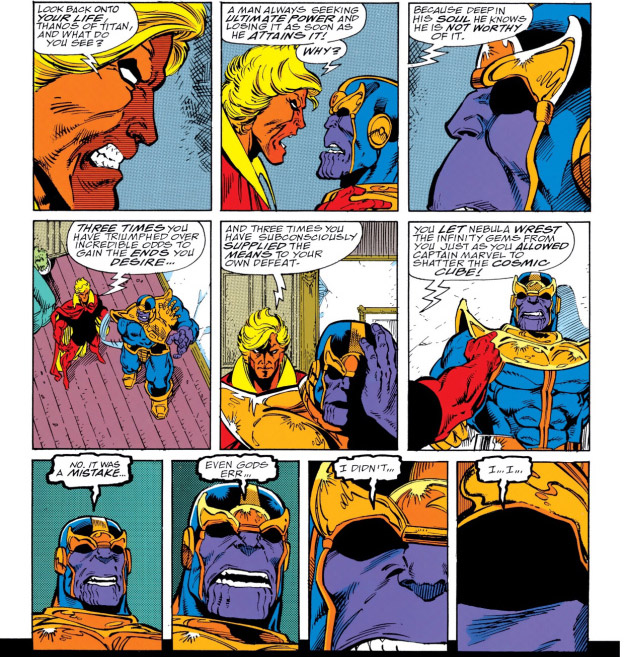 El propio Thanos Heroes y villanos que han podido derrotar a Thanos en los cómics