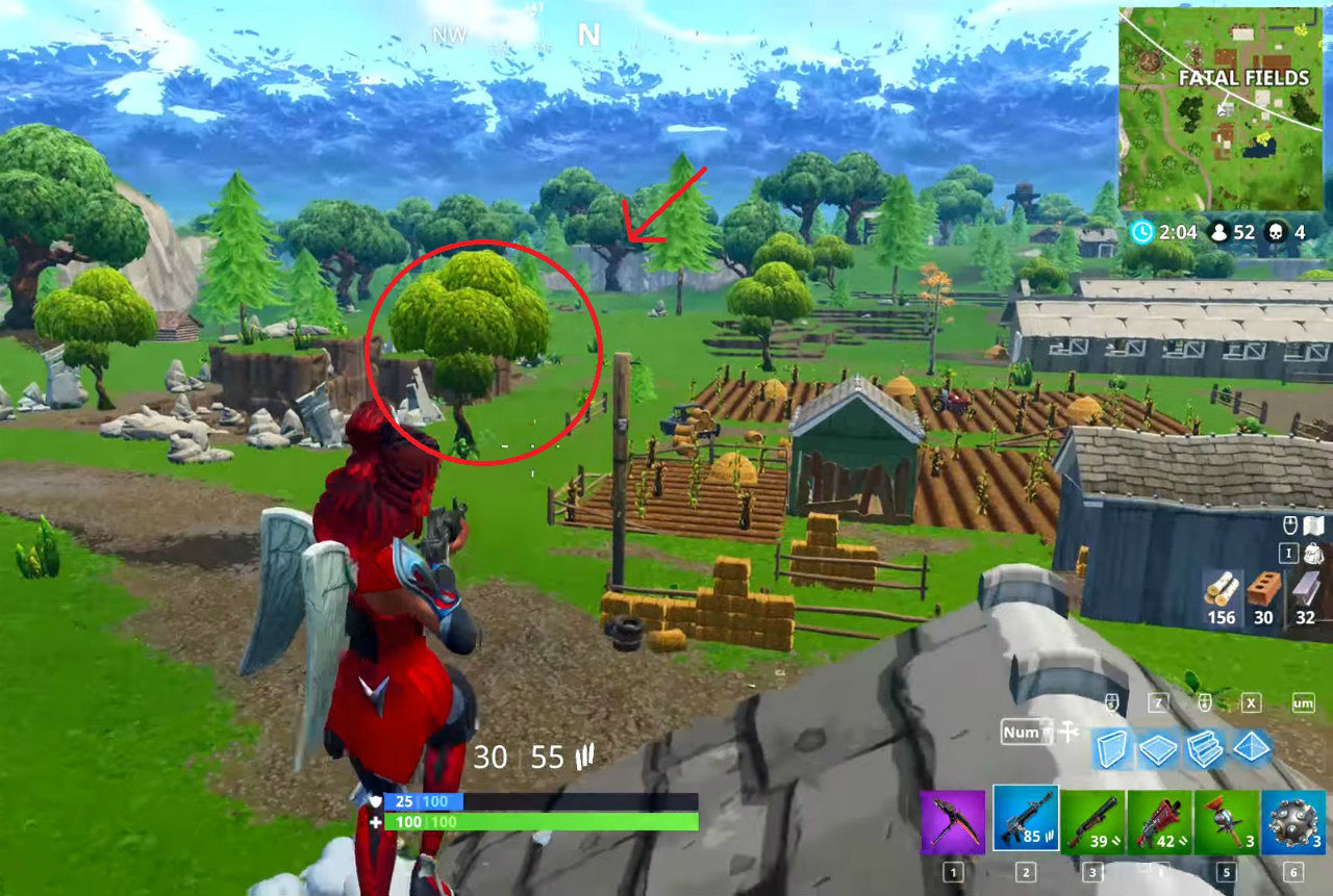 Manzanas en Fortnite Battle Royale, dónde encontrarlas y