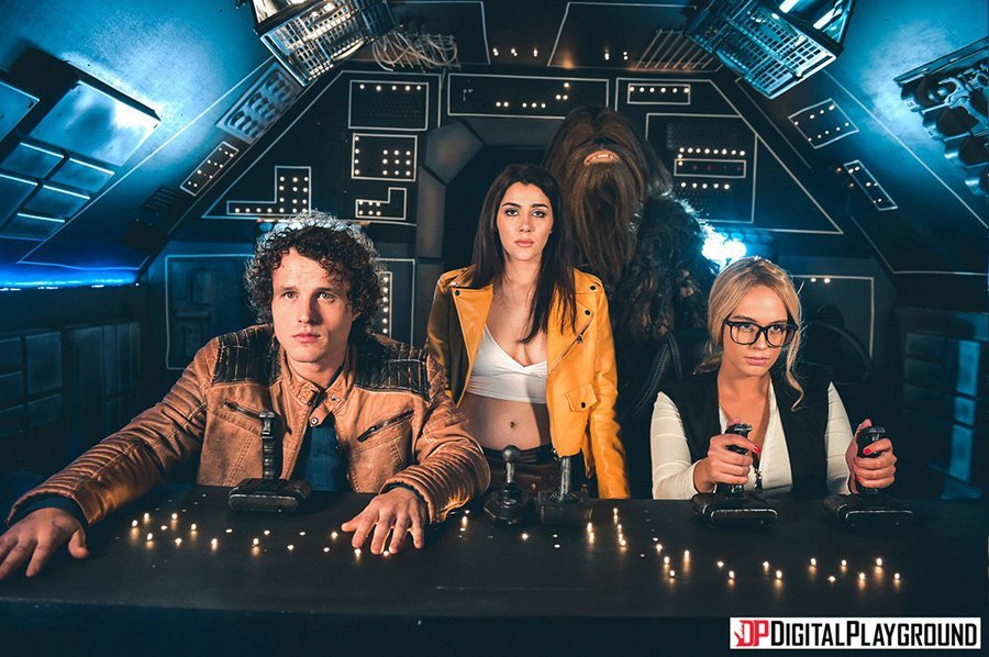 Parodia porno de Han Solo Parodia porno de Han Solo