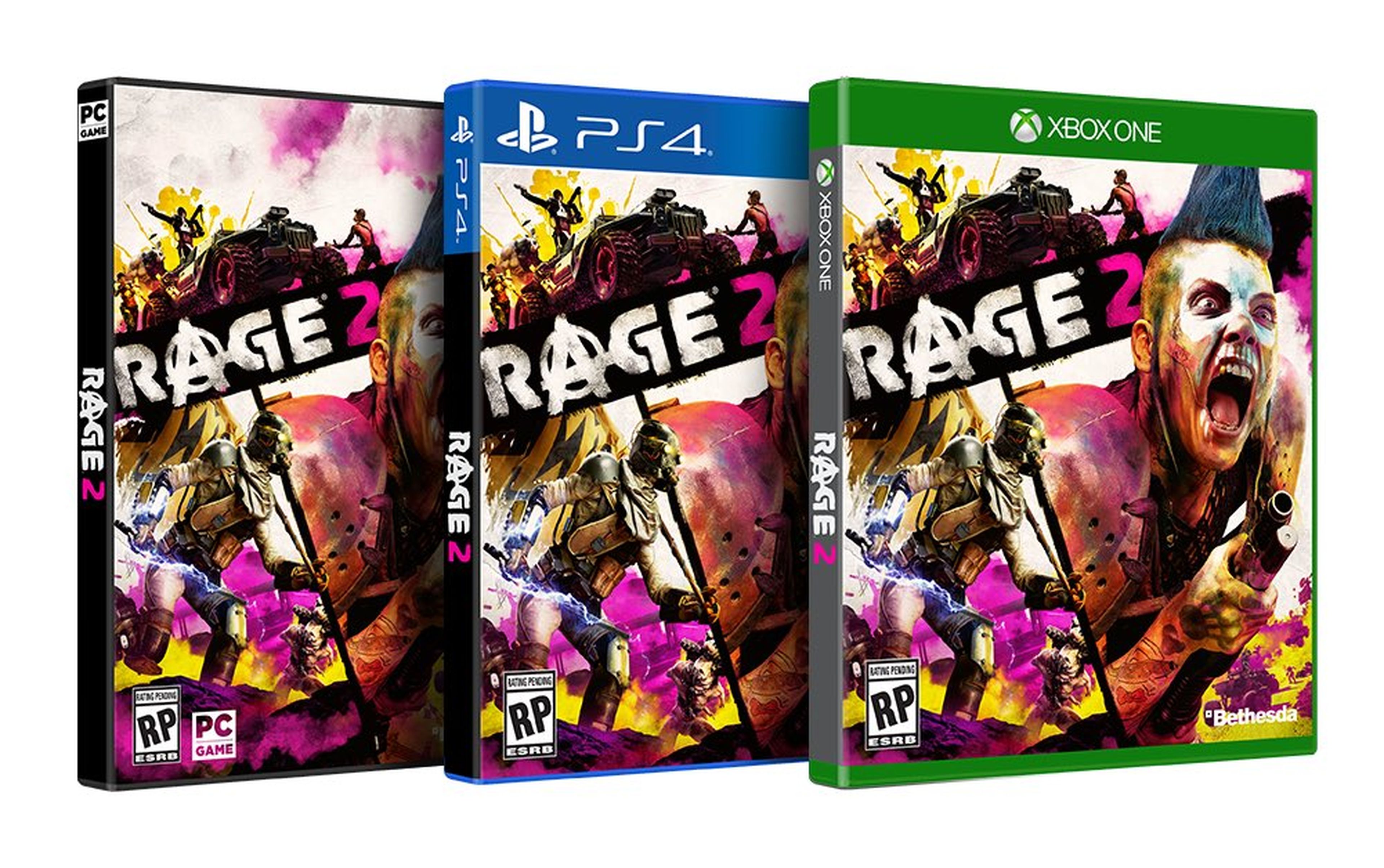 Rage 2 - Carátulas