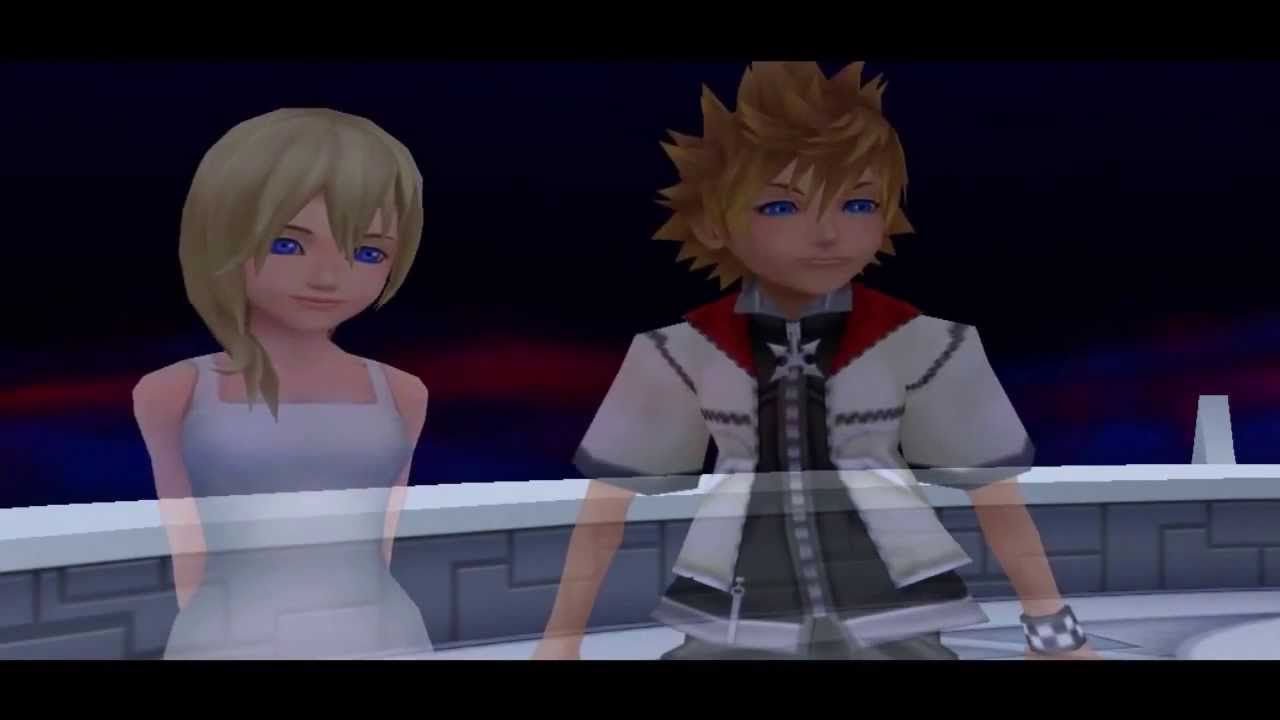Roxas y Naminé Roxas Naminé Kingdom Hearts