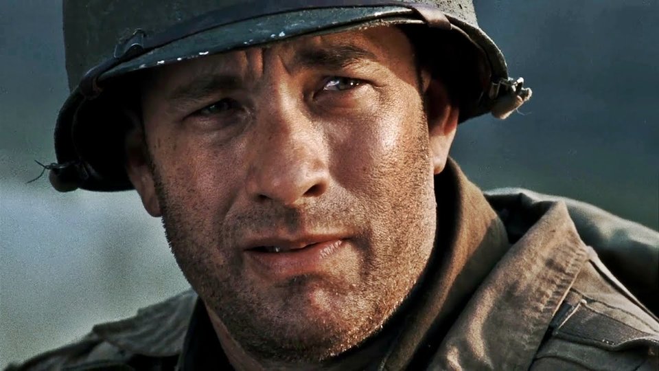 Tom Hanks en "Salvar al soldado Ryan" Tom Hanks en "Salvar al soldado Ryan"