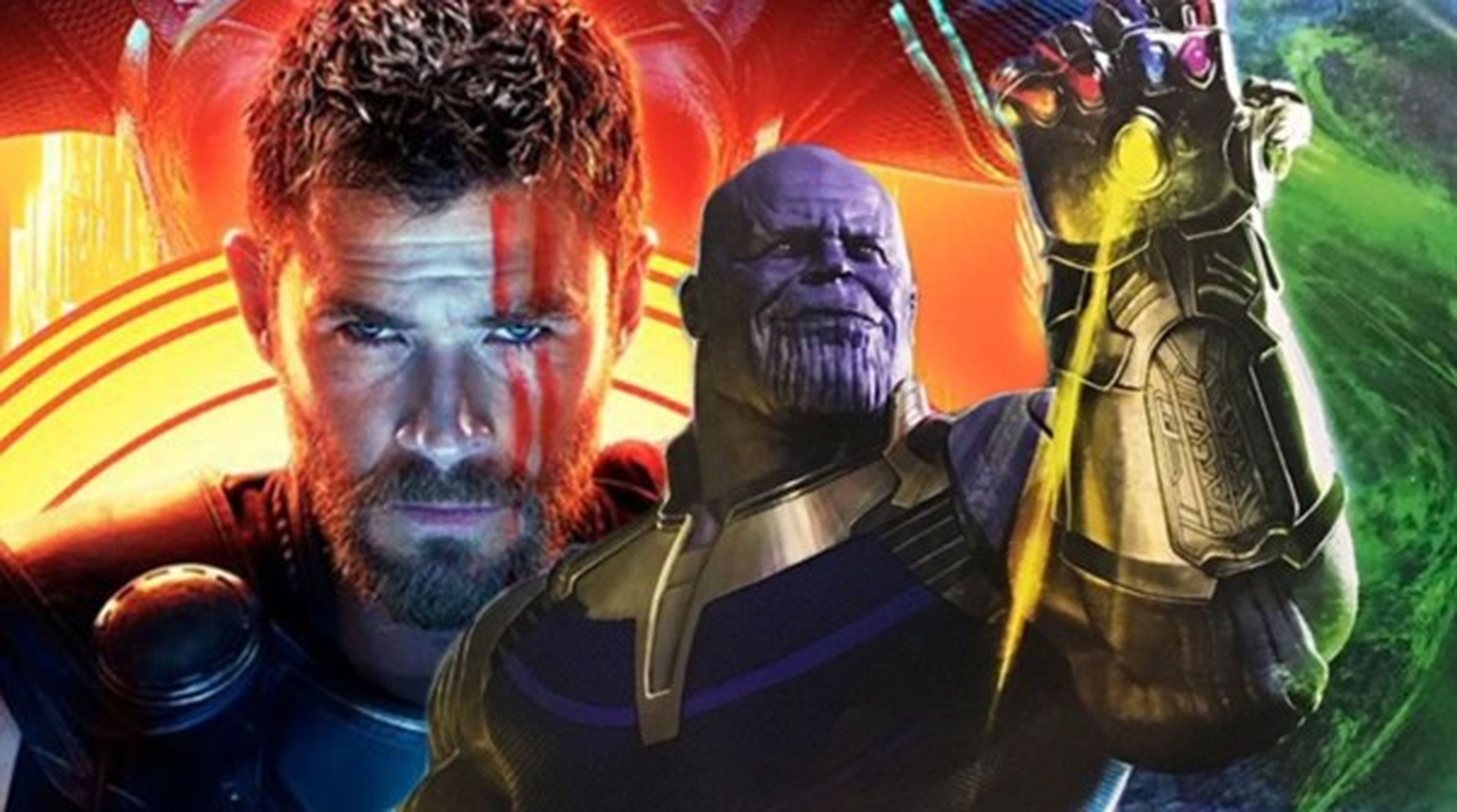 Vengadores Infinity War Thor y Thanos