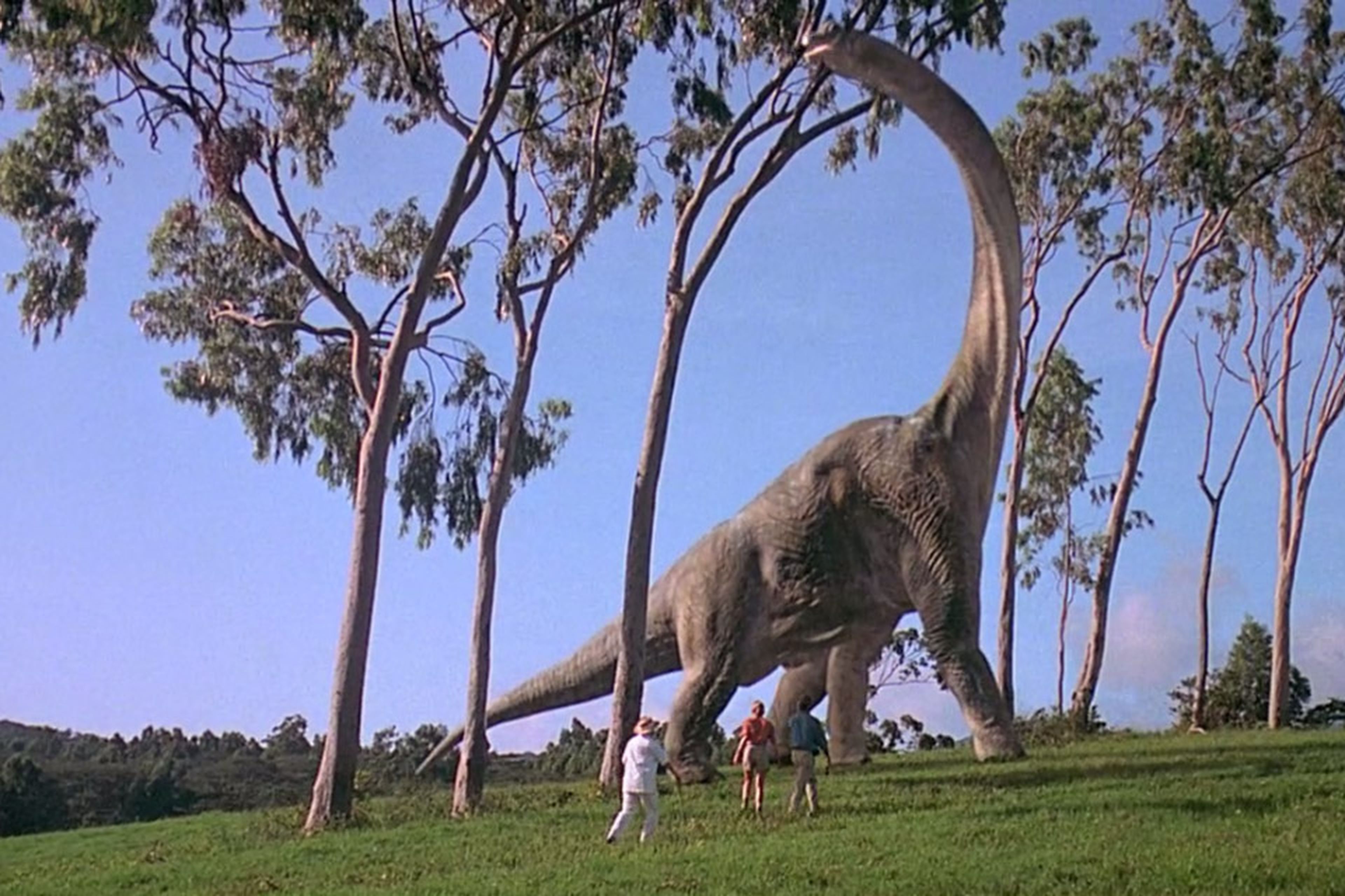 Braquiosaurio de Jurassic Park