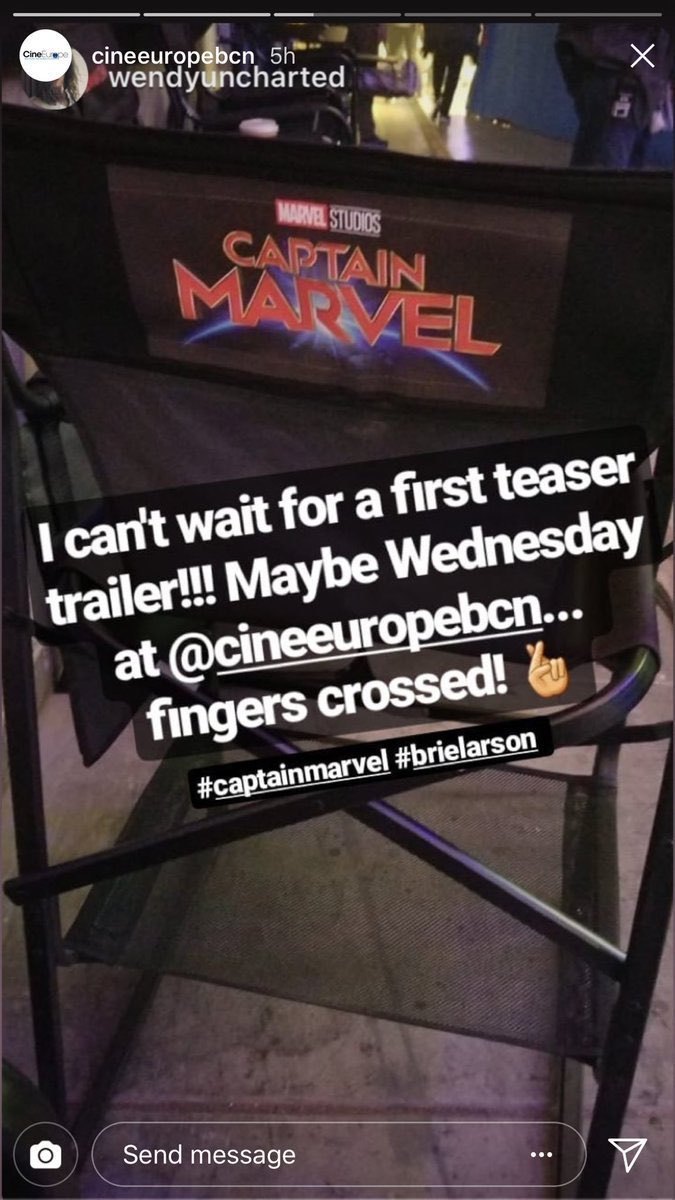 Capitana Marvel rumor tráiler Capitana Marvel rumor tráiler