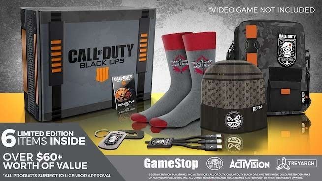 CoD Black Ops IIII - Edición Coleccionista sin juego CoD Black Ops IIII - Edición Coleccionista sin juego