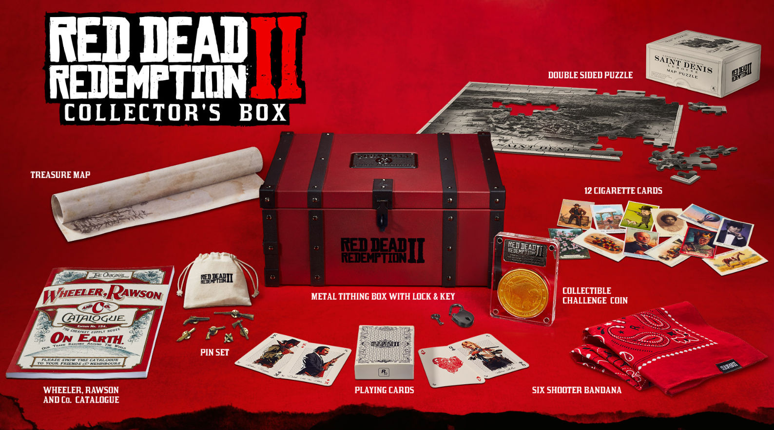 Coleccionista Red Dead Redemption 2 edición, red dead redemption 2