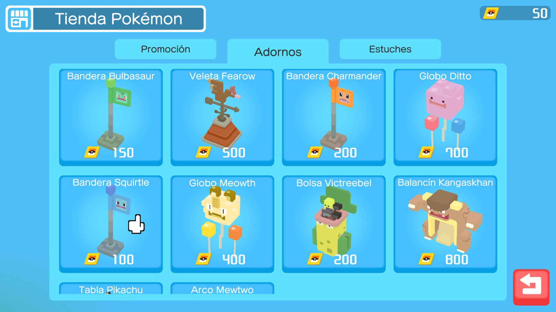 Pokémon Quest Todas Las Decoraciones Y Adornos Para La Base