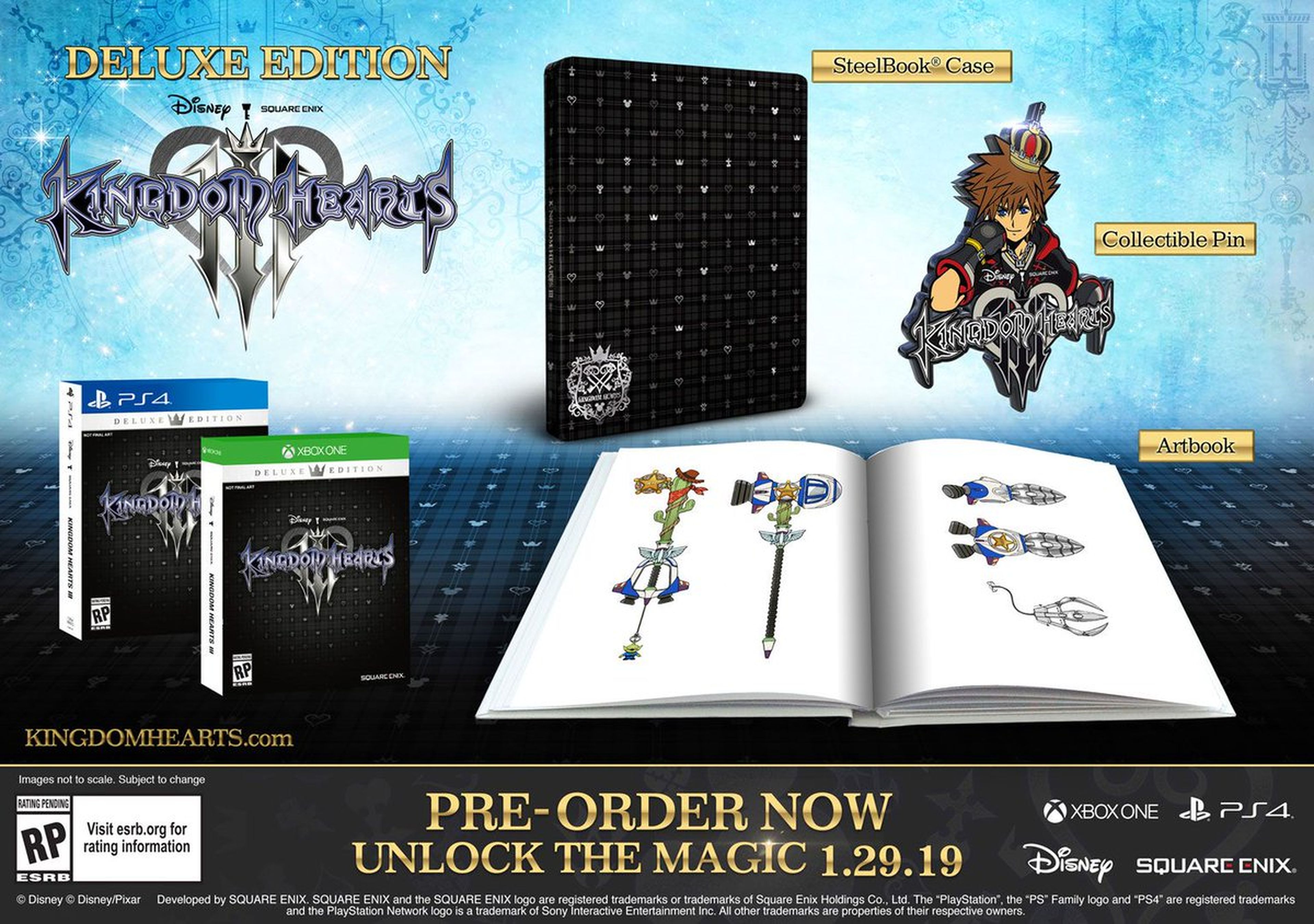 Edición especial Kingdom Hearts 3
