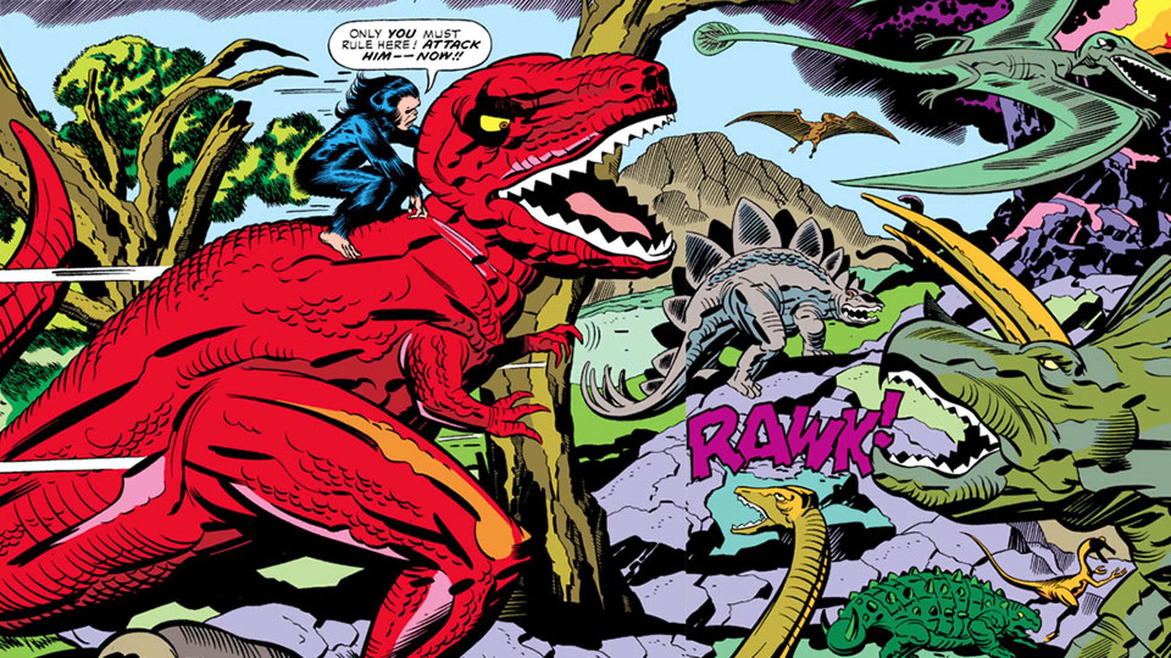 mejores cómics sobre dinosaurios