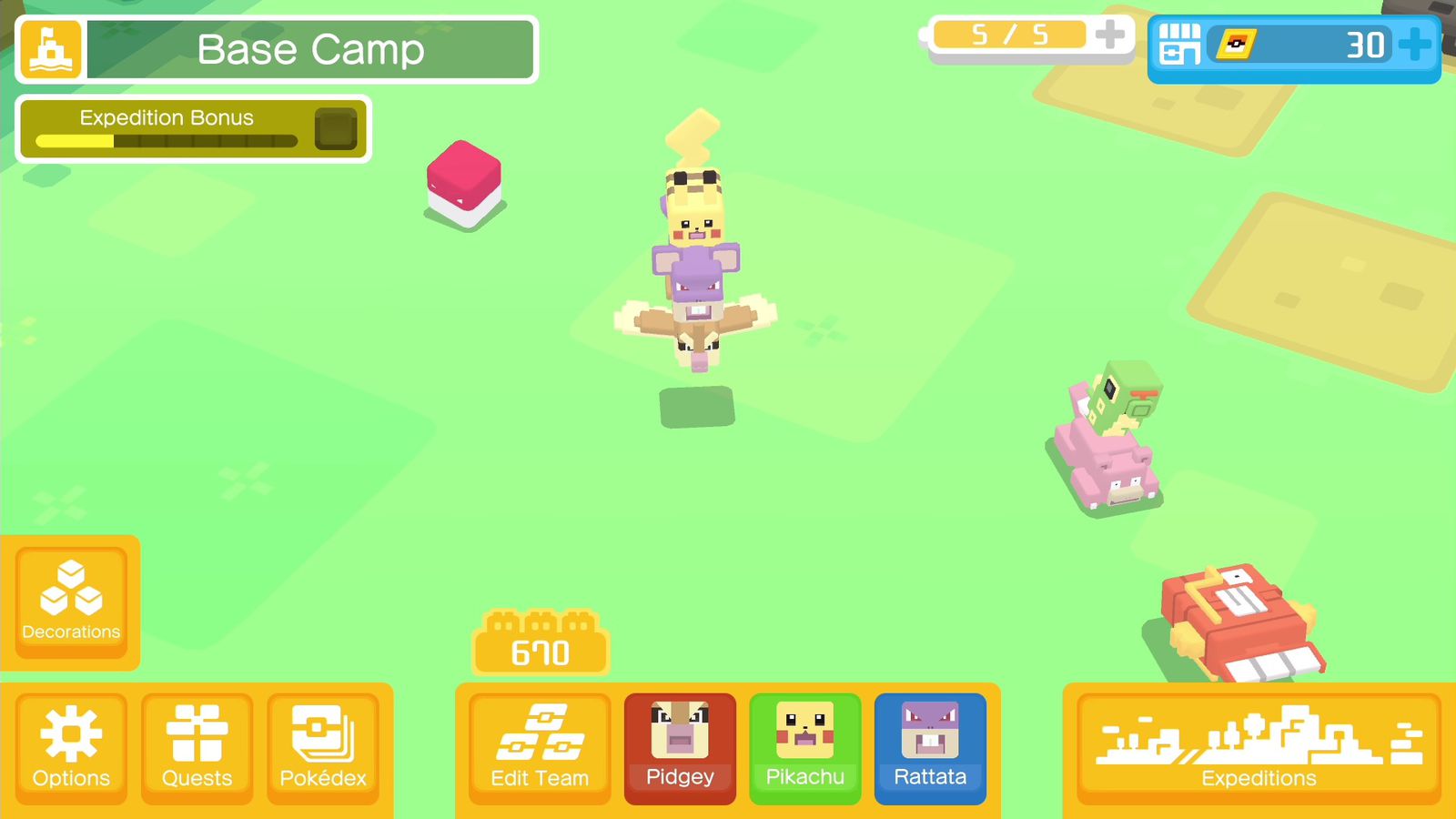 Pokémon Quest piedras de poder y de movimiento en Pokémon Quest, guía sobre piedras de poder y de movimiento en Pokémon Quest, conseguir piedras de poder y de movimiento en Pokemon Quest, tipos de piedras de poder y movimiento en Pokemon Quest