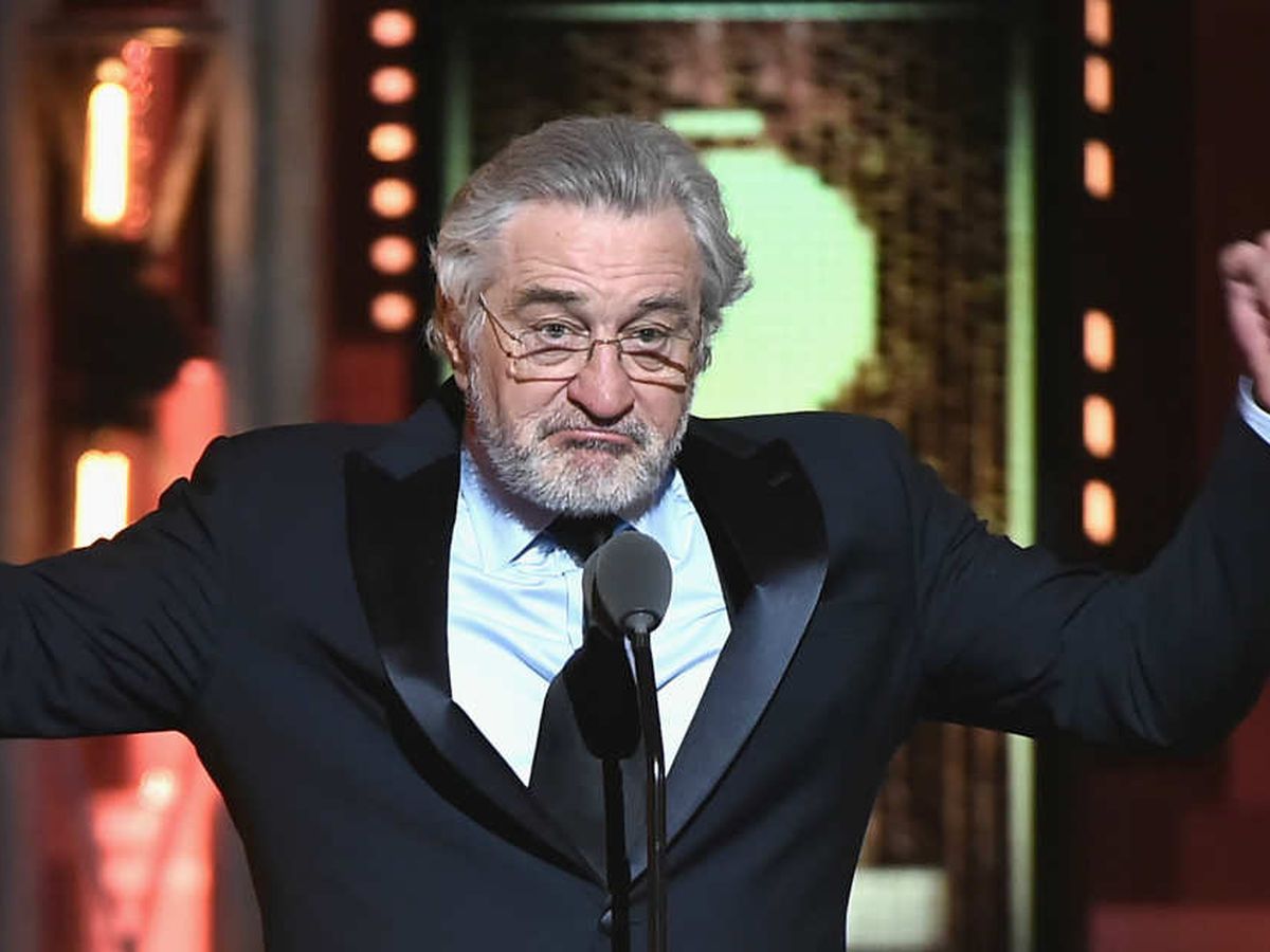 Robert De Niro arremete contra Donald Trump en los Premios Tony