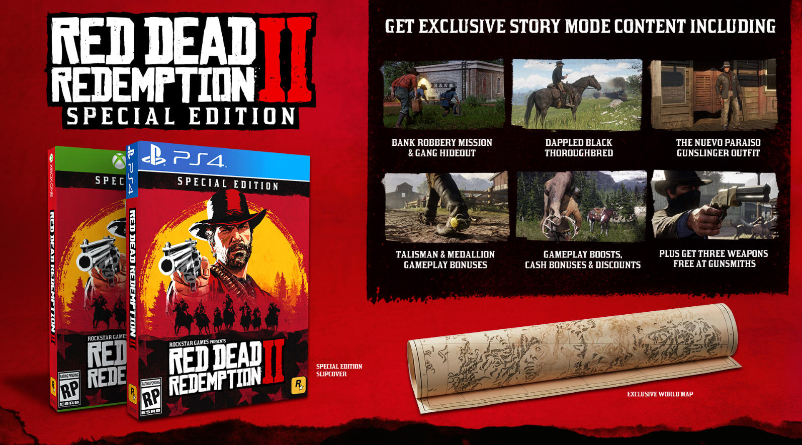 Special Edition Red Dead Redemption 2 edición, red dead redemption 2