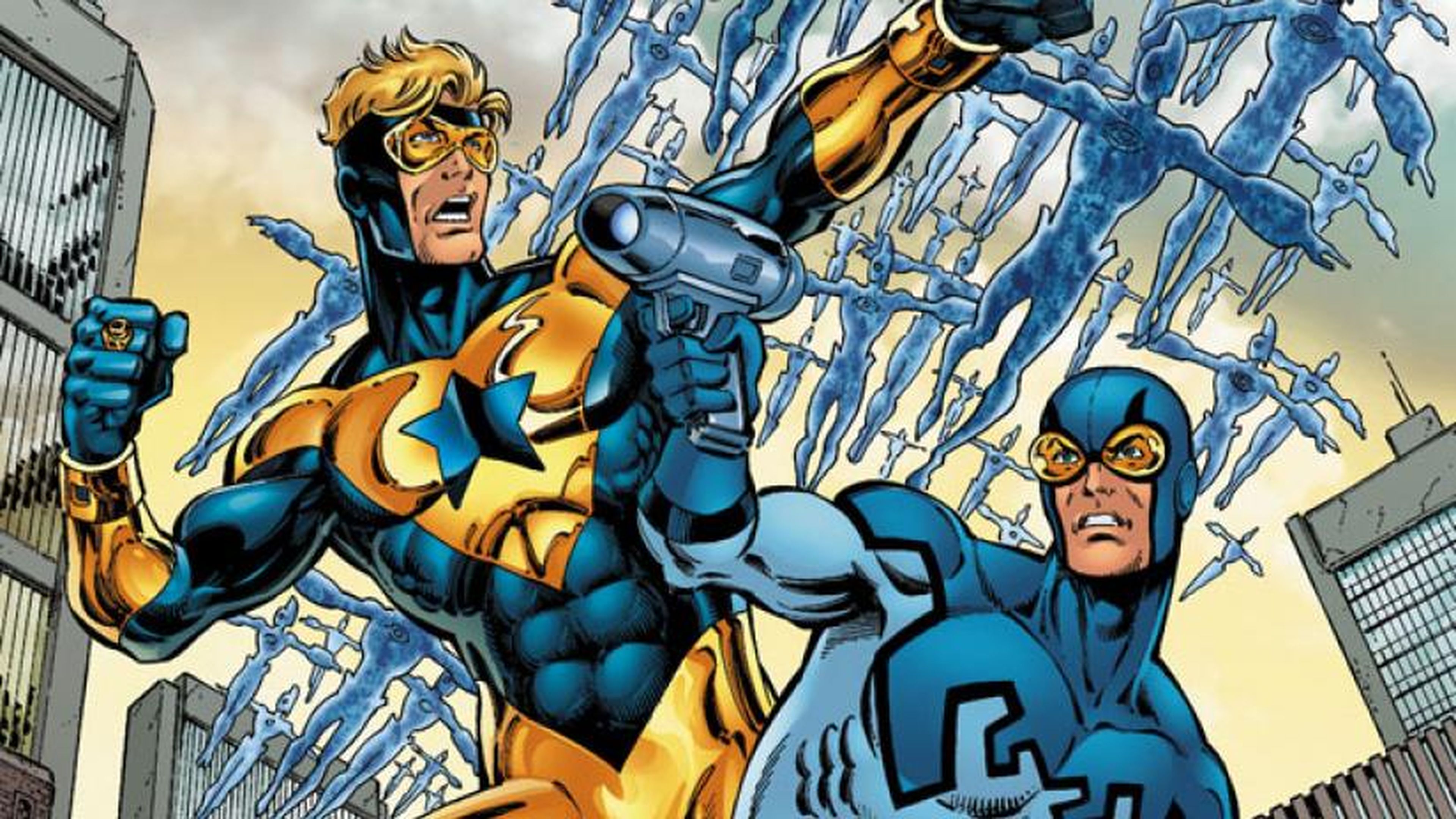 Blue Beetle y Booster Gold