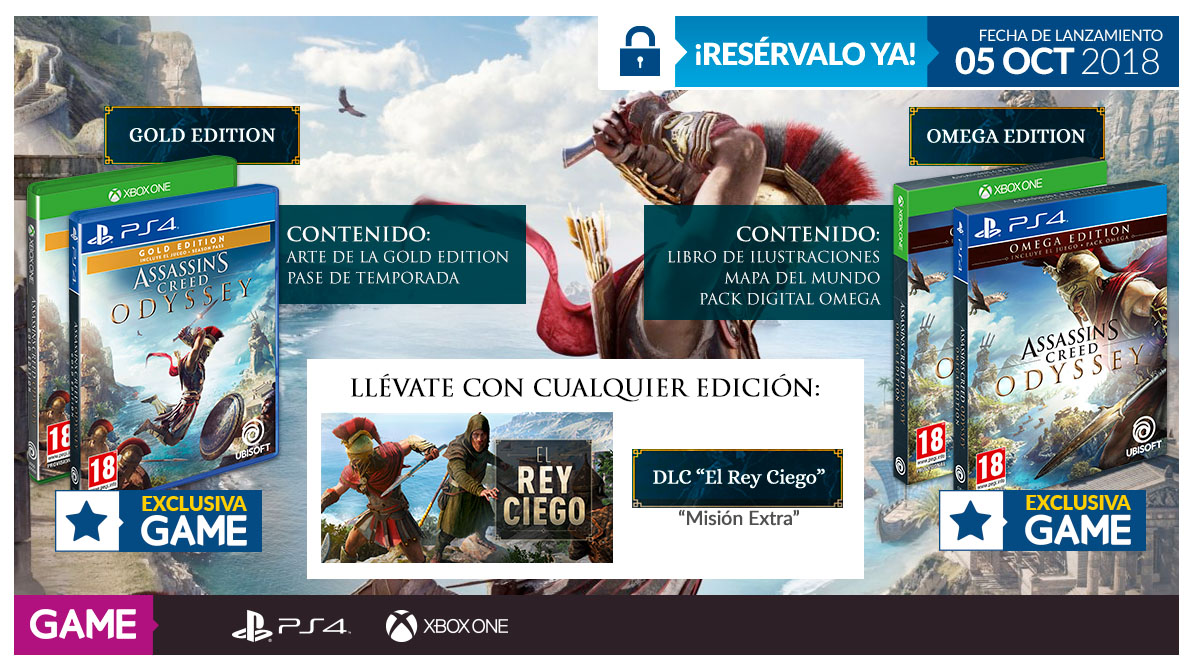 Assassin's Creed Odyssey en GAME Assassin's Creed Odyssey en GAME