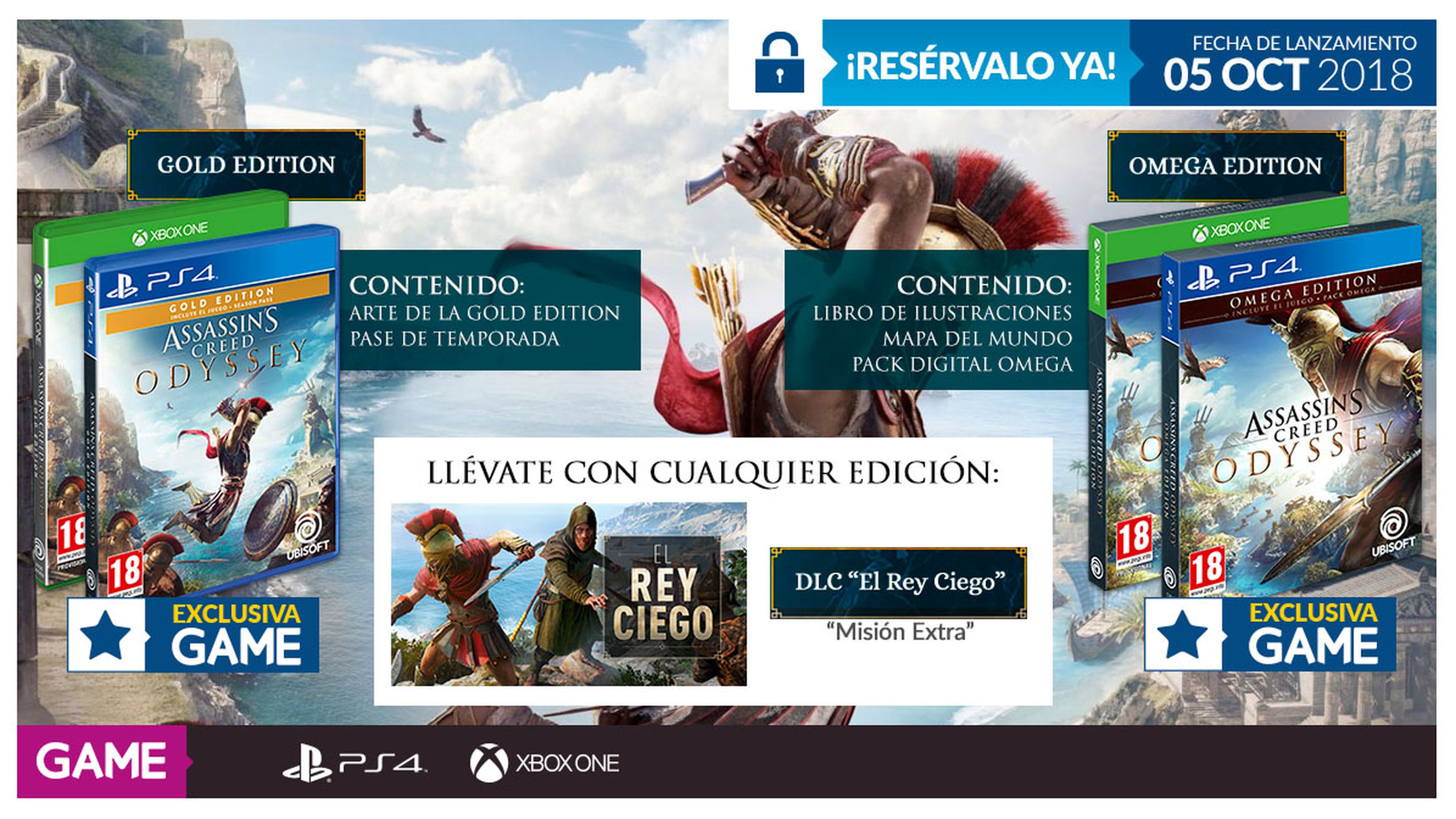 Assassin's Creed Odyssey en GAME