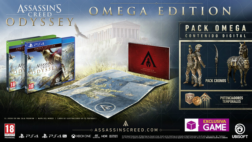 Assassin's Creed Odyssey Omega Edition en GAME Assassin's Creed Odyssey Omega Edition en GAME