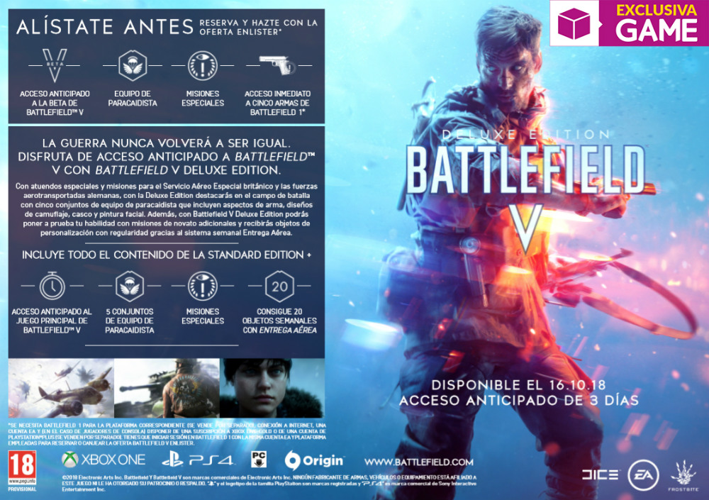Battlefield V Deluxe Edition Battlefield V Deluxe Edition