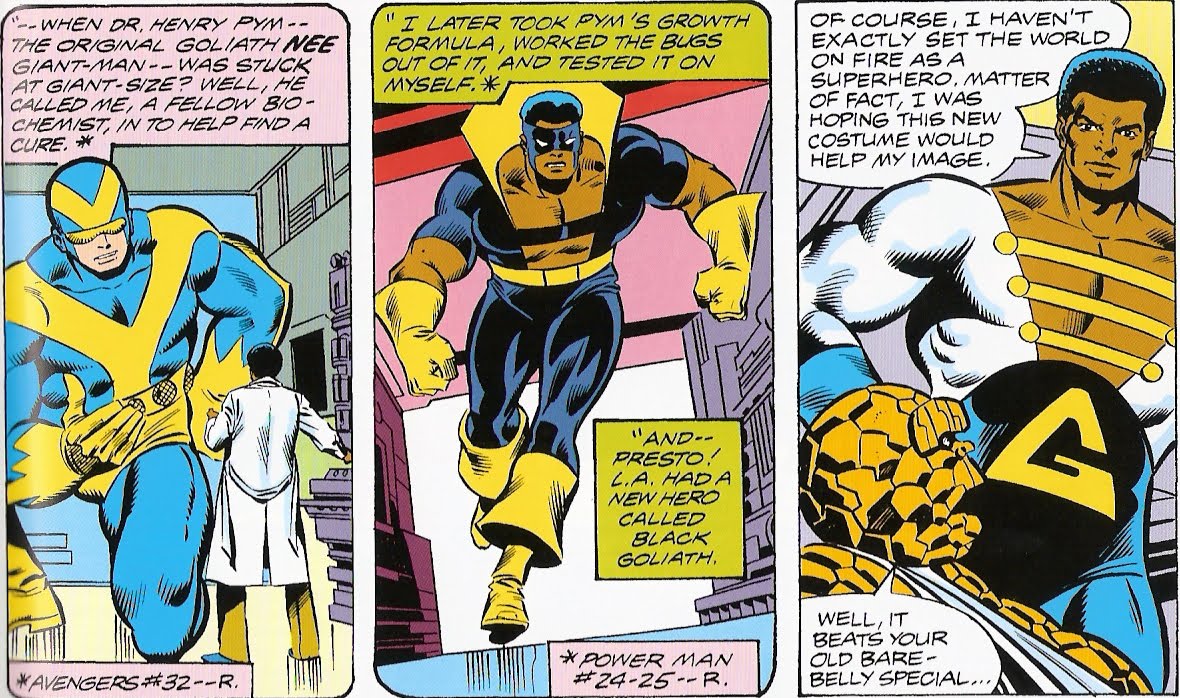 Bill Foster, Laurence Fishburne en Ant-Man y la Avispa, en los cómics Bill Foster, Laurence Fishburne en Ant-Man y la Avispa, en los cómics