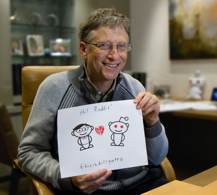 Bill Gates y Reddit Bill Gates y Reddit